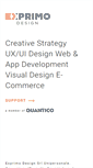 Mobile Screenshot of exprimodesign.com